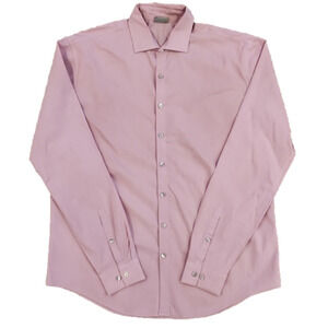 3/$20 Kenneth Cole Reaction Pink Button-Up Dress Shirt